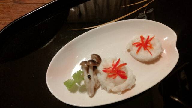 Japanese appetizer - Squid putty 